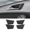 Passend für Audi A6 C7 2012-18 Türgriff Blenden Abdeckungen Rahmen Carbon
