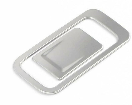 Passend für VW Golf 8 MK8 Handschuhfach Blende Zierrahmen Tuning Edelstahl