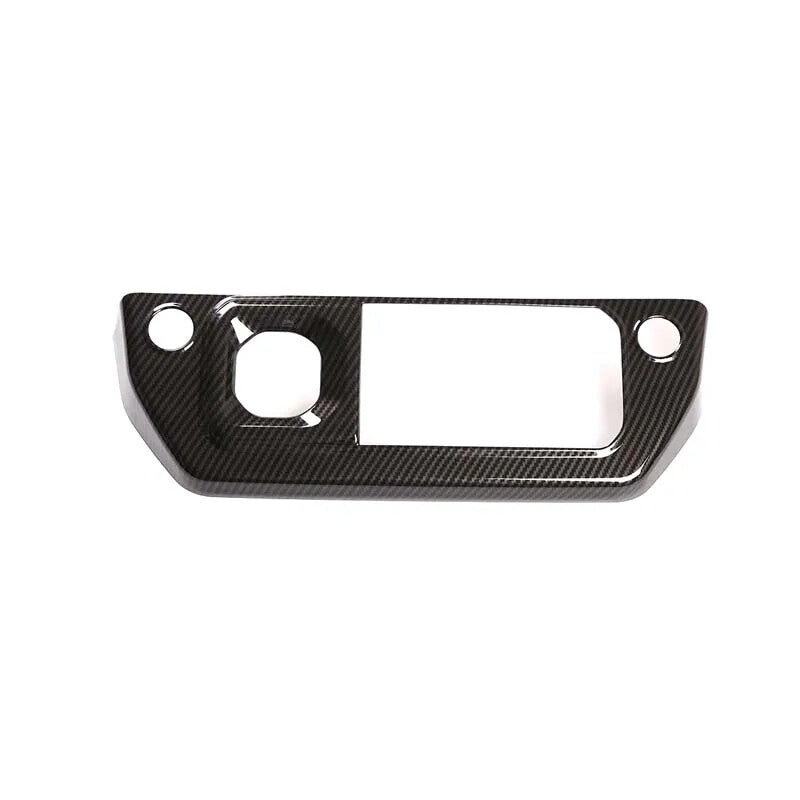Passend für Land Rover Defender 2014-2018 Mittelkonsole Rahmen Blende Carbon