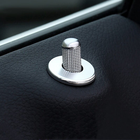 Passend für Mercedes W205 C180 C200 C260 GLC Türpin Rahmen Blende Silber Schutz