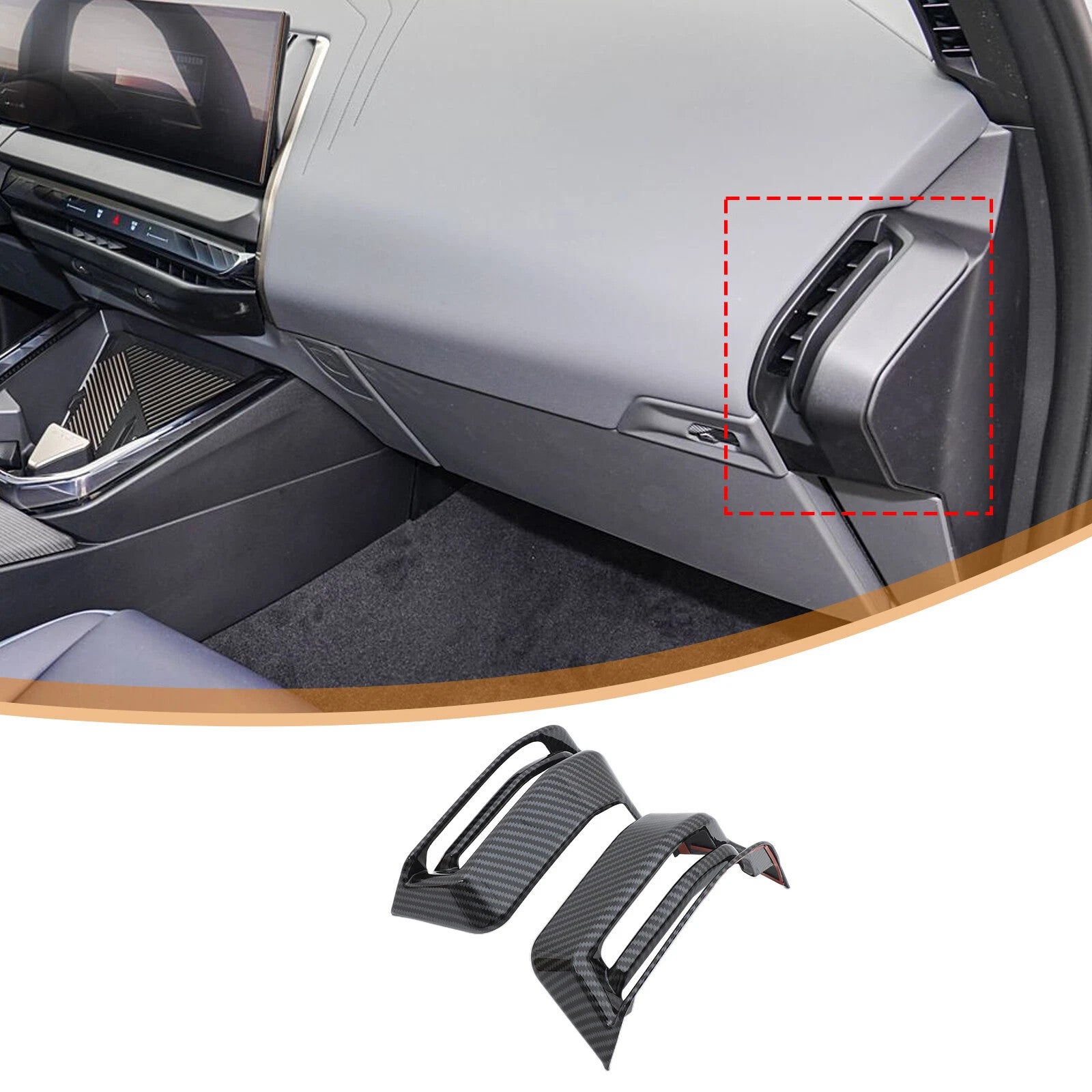 Passend für Bmw X3 G45 M50 2025 Lueftung Blende