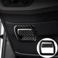 Passend für Audi A4 B9 2017-20 Ablagefach Blende Abdeckung Rahmen Carbon