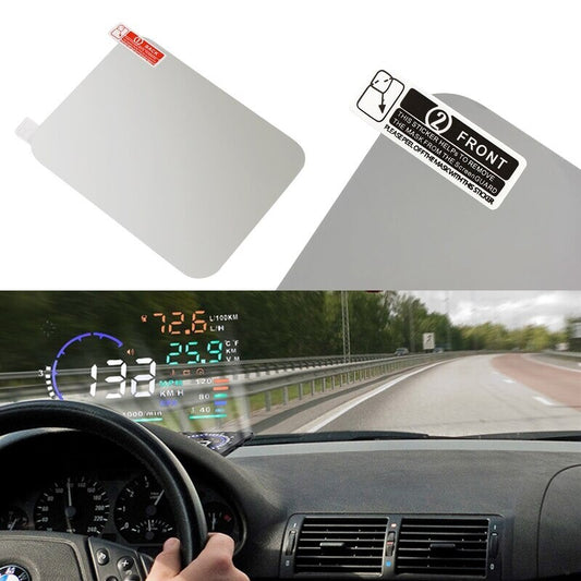 Passend für Head Up Display Sonnenschutz Anti Reflektion Windschutzscheibe Folie Tag Nacht