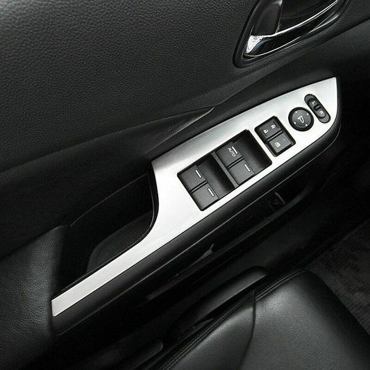 Passend für Honda CRV CR-V Zubehör Fensterheber Rahmen Blenden aus Edelstahl
