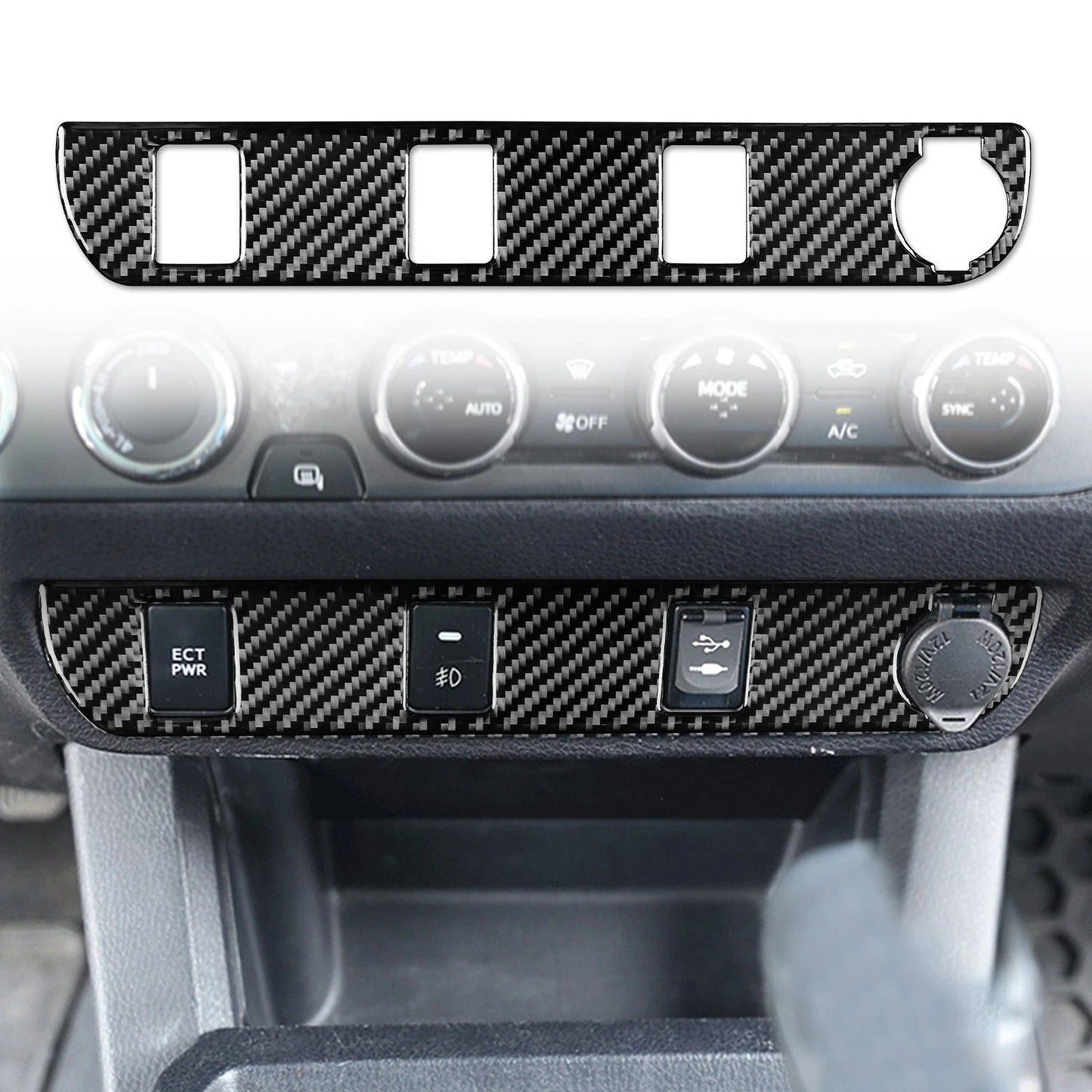 Passend für Toyota Tacoma 20 Usb Ladeanschluss Konsole 2015 Blende