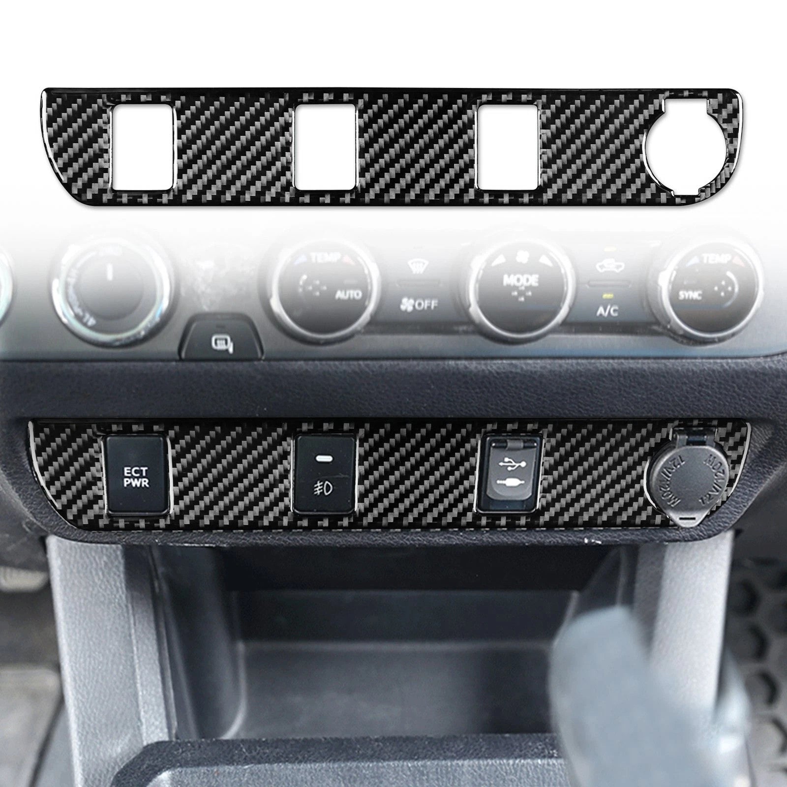 Passend für Toyota Tacoma 20 Usb Ladeanschluss Konsole 2015 Blende
