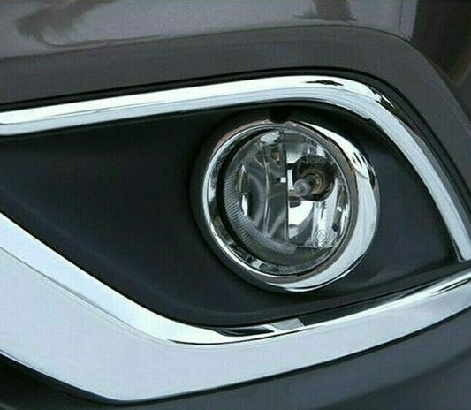 Passend für Mitsubishi ASX Outlander 4 Teile Scheinwerfer Blende Zierrahmen Licht