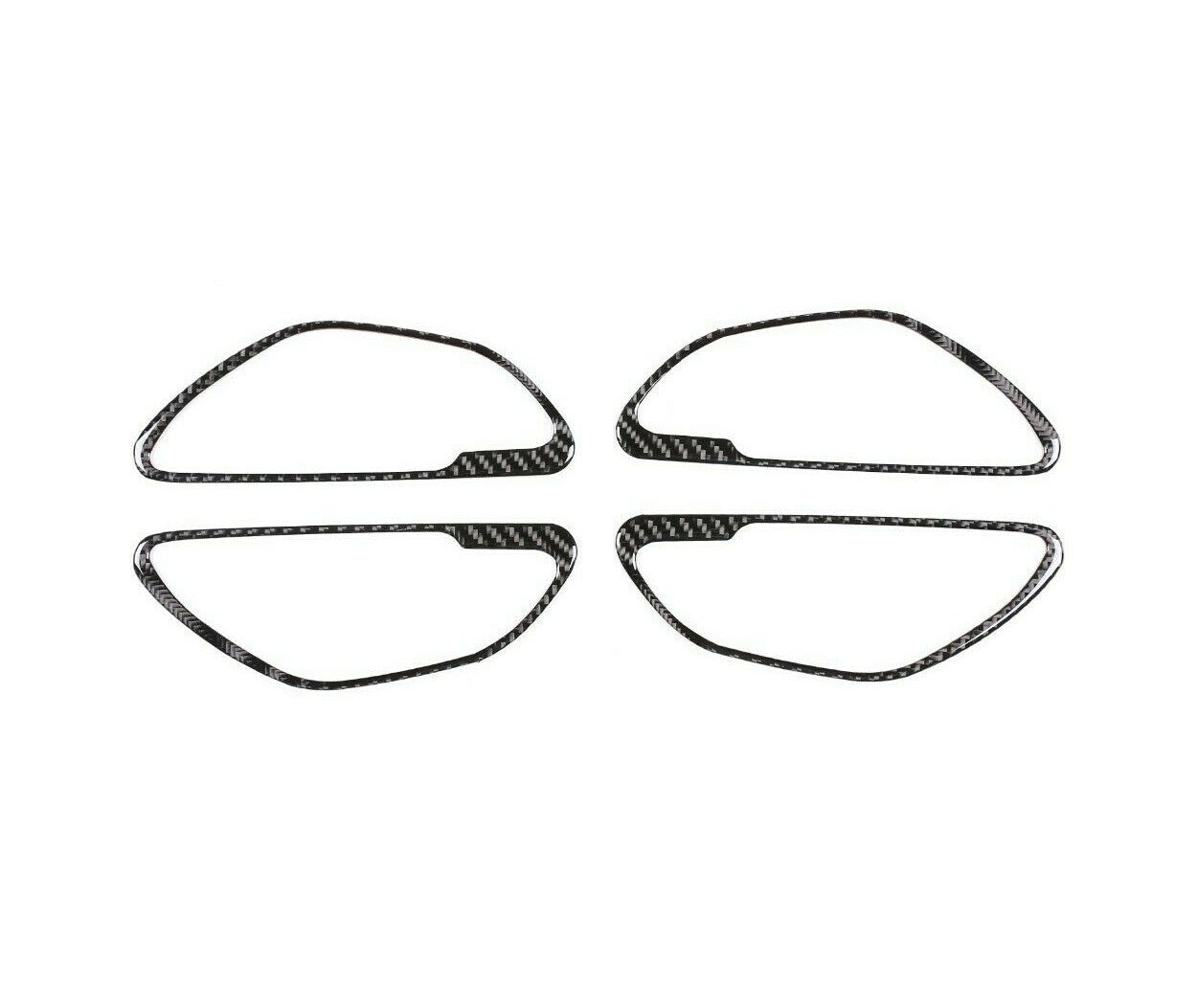 Passend für Mercedes Benz W205 GLC Türgriffrahmen Blenden Carbon Zierrahmen