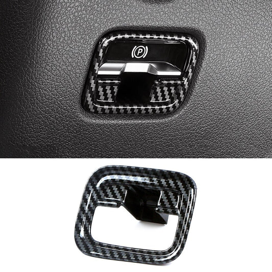 Passend für Mercedes C Class W206 Handbremse Blende Abdeckung Rahmen Carbon