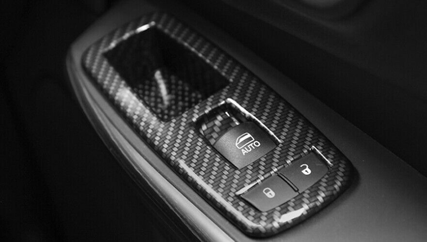 Passend für Jeep Cherokee Fensterheber Rahmen Abdeckung Blenden Tuning