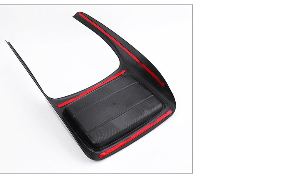 Passend für Mercedes C Class W206 Mittelarmlehne Blende Abdeckung Rahmen Carbon