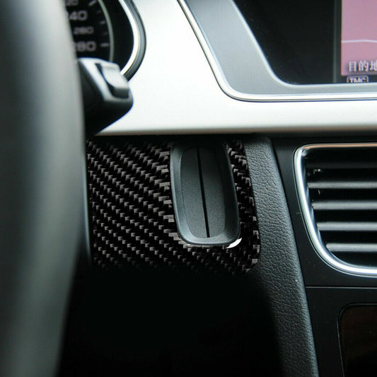 Passend für Audi A4 A5 B8 Schlüsselloch Abdeckung Rahmen Blende Schlüssel Zündung