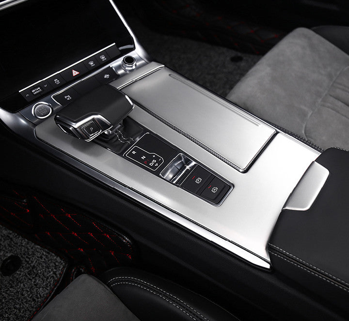 Passend für Audi A6 C8 2019 2020 Mittelkonsole Silber Blende Veredelung Schutz