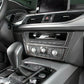 Passend für Audi A6 C7 A7 2012-2018 Radio Rahmen Blenden Carbon Zierrahmen Cover