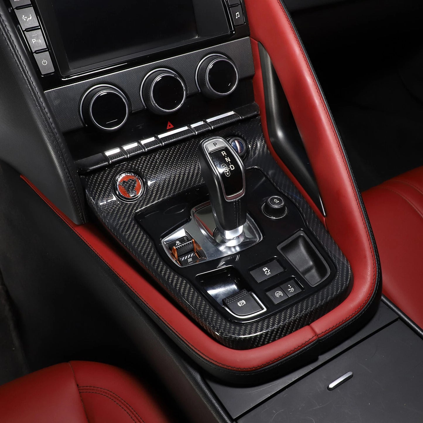 Passend für Jaguar F Type X152 2013-2022 Mittelkonsole Blende