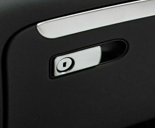 Passend für Mercedes Benz C W205 GLC X253 Handschuhfach Leiste Blende Edelstahl