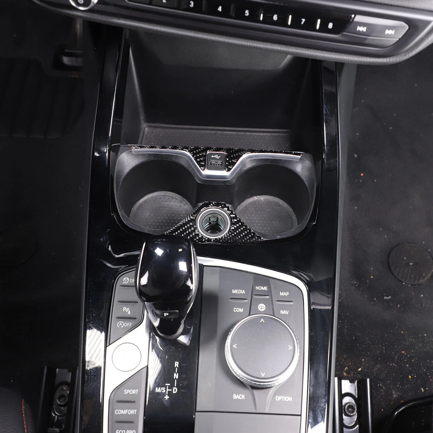 Passend für Bmw 1Er F40 Bj 2020-2024 Getränkehalter Blende