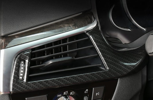 Passend für BMW 5 5er G30 G31 Carbon Lüftung Luftauslass Klima Rahmen Blende