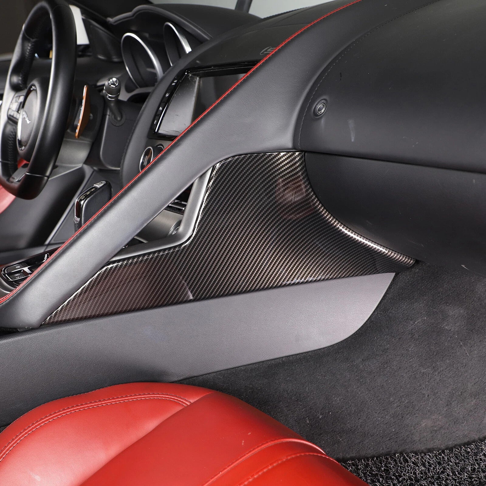 Passend für Jaguar F Type 2013-2024 Mittelkonsole Blende
