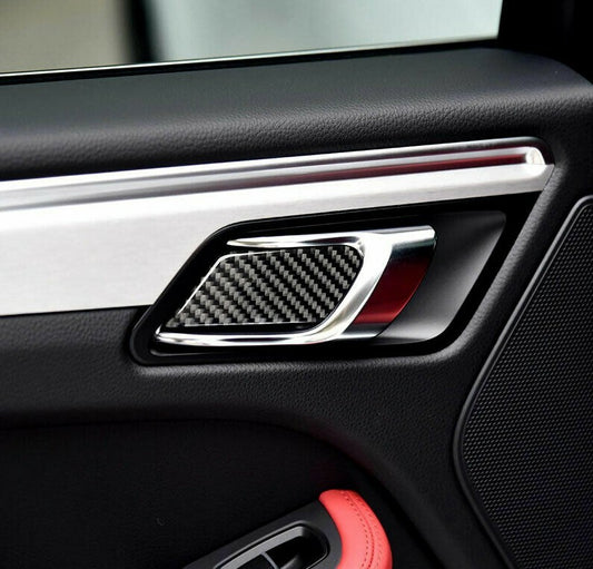 Passend für Porsche Macan Carbon Bende Türgriff Schutz Abdeckung Zierblende