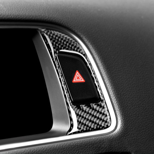 Passend für Audi Q5 SQ5 Warnleuchte Blende Abdeckung Rahmen Carbon