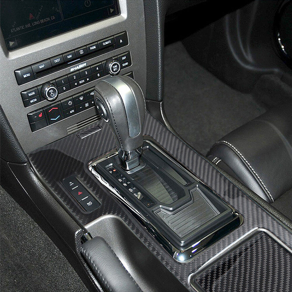 Passend für Ford Mustang Mittelkonsole Blenden Abdeckung Rahmen Carbon