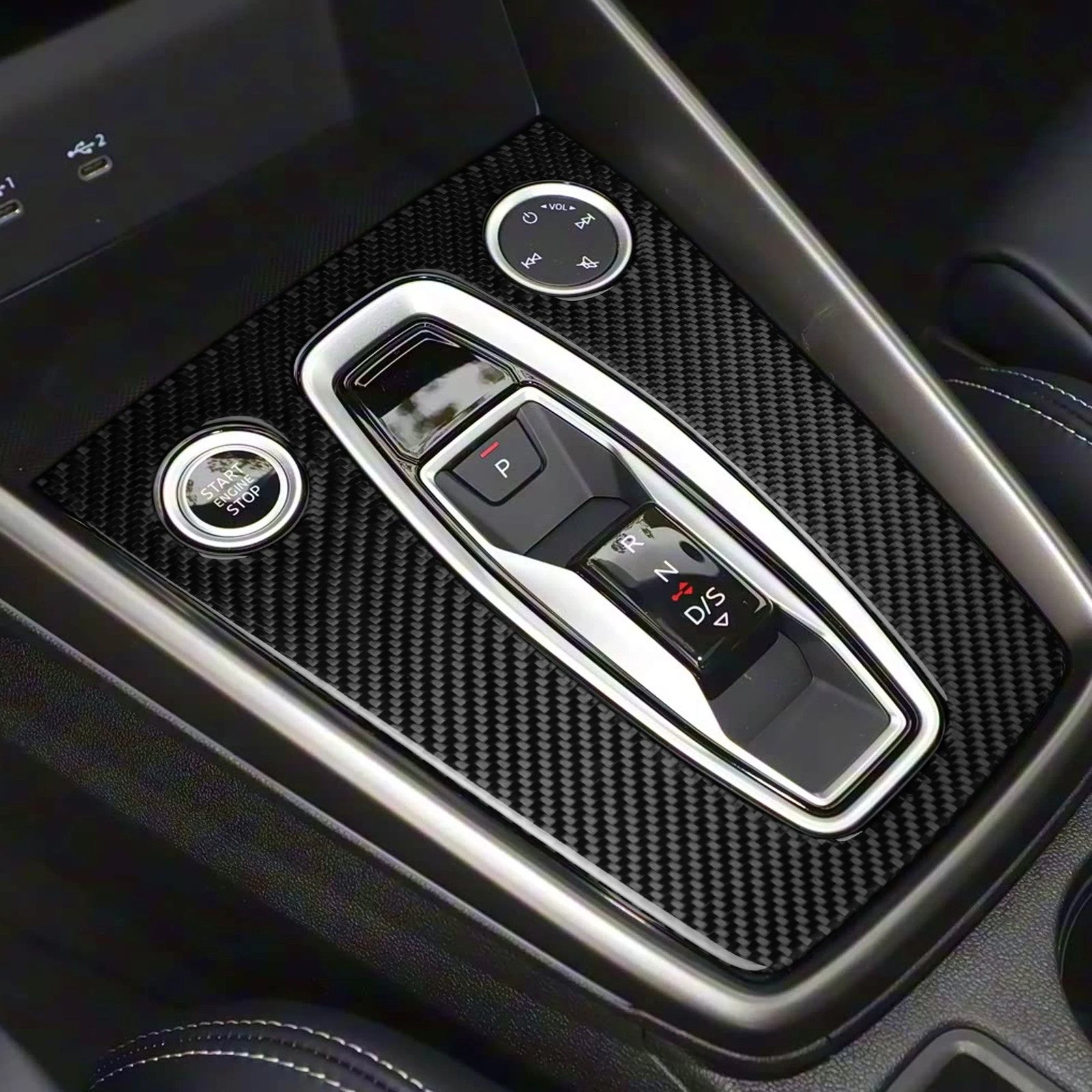Passend für Audi A3 Sportback RS3 Sportback ab 2025 Mittelkonsole Konsolen Abdeckung Blende