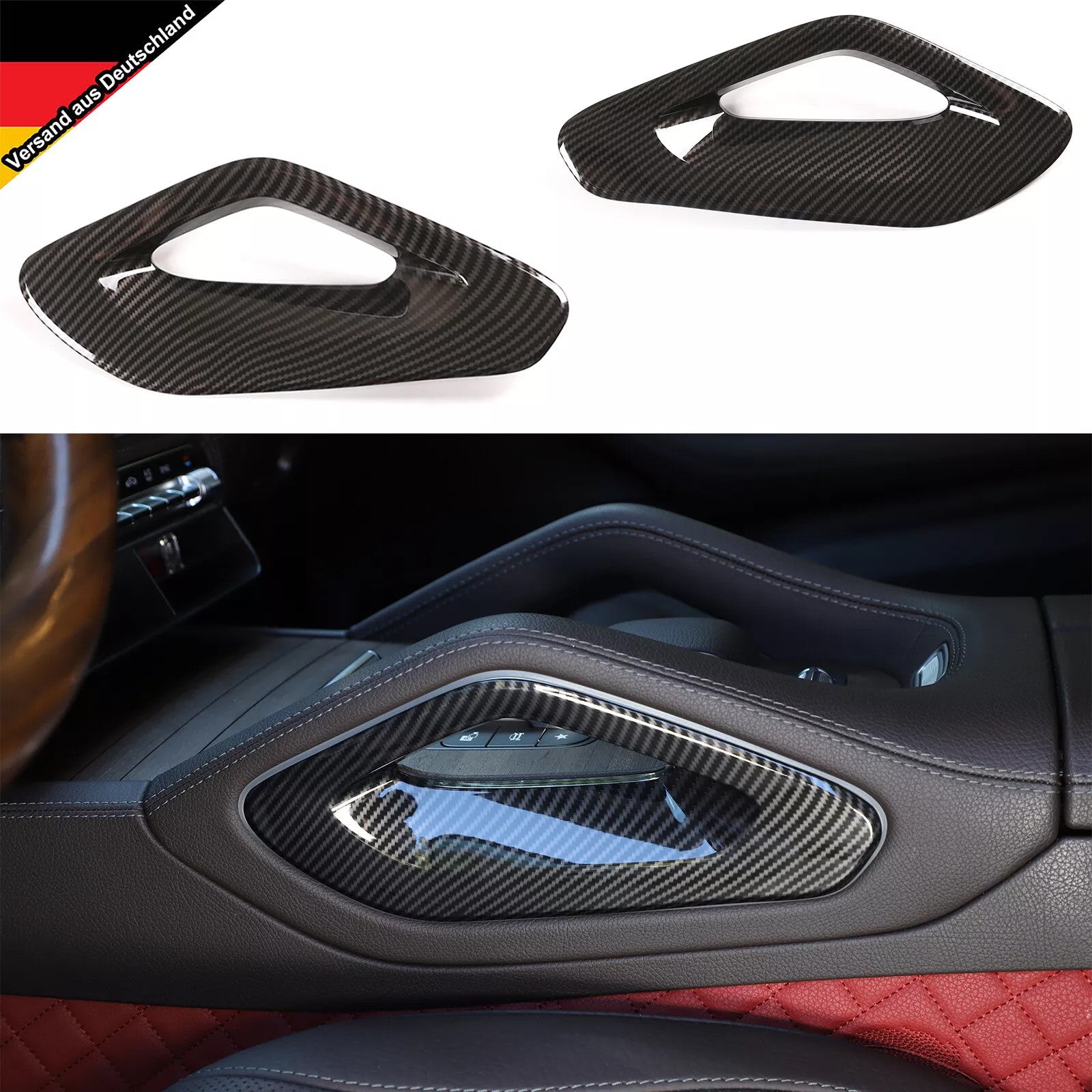 Passend für Mercedes V167 X167 2020 Mittelkonsole Blende
