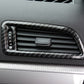 Passend für VW Tiguan Luftauslassblenden Carbon Lüftung Rahmen Schutz Zierrahmen