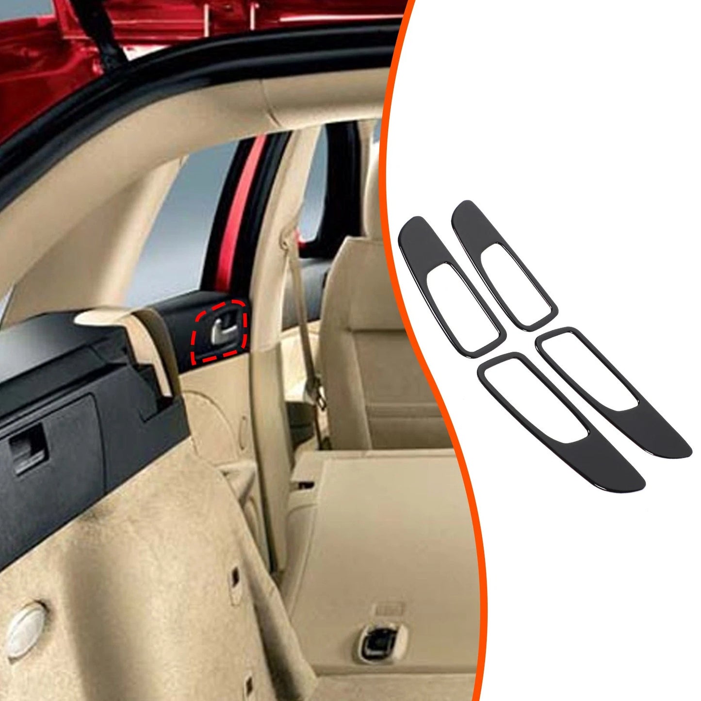 Passend für Alfa Romeo 159 Brera Spider 04-11 Türgriff Blende