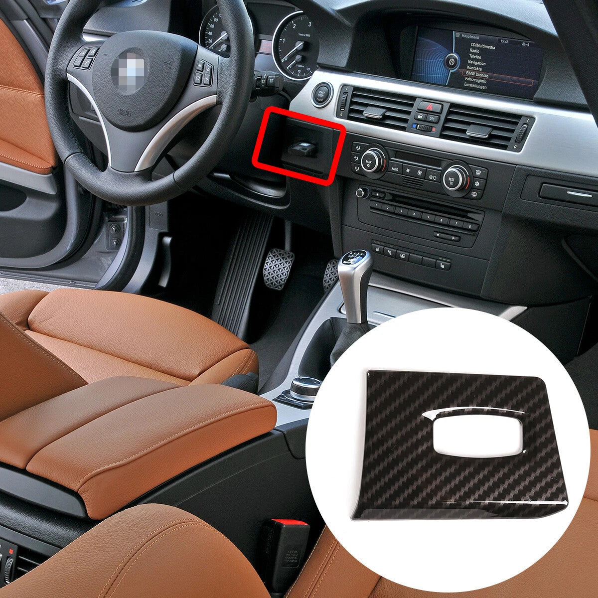 Passend für Bmw 3Er E90 2005-2012 Start/Stop Blende
