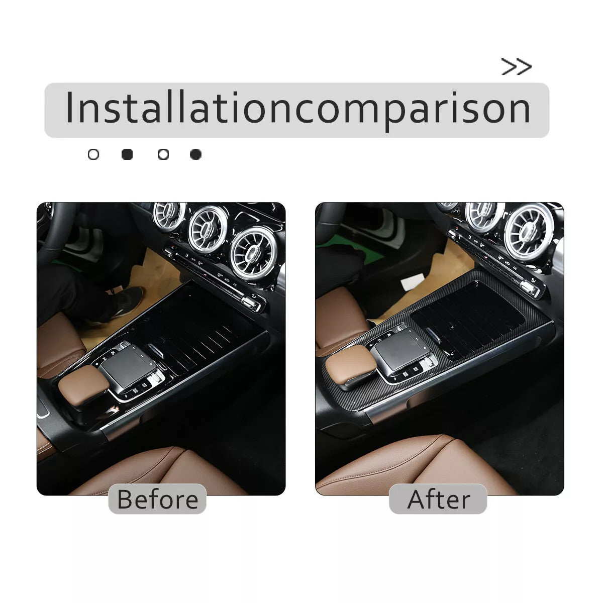 Passend für Mercedes B-Klasse W247/Glb X247 Mittelkonsole Blende