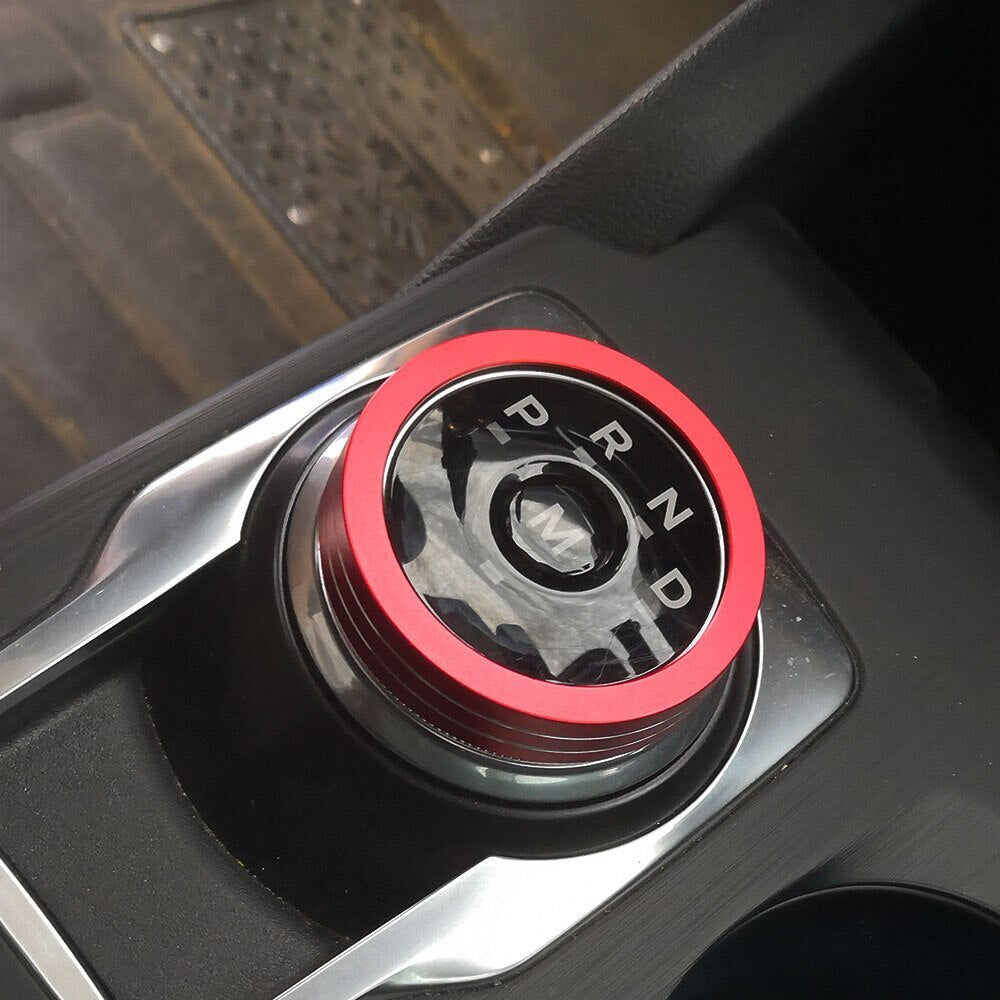 Passend für Ford Focus 4 Mk4 2019-22 Schalter Regler Blende Abdeckung Rahmen Rot