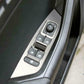 Passend für Skoda Kodiaq Fensterheber Abdeckung Blenden Rahmen Tuning Silber