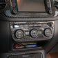 Passend für VW Tiguan 2010-2016 Lüftungsregler Blenden Rahmen Tuning Carbon