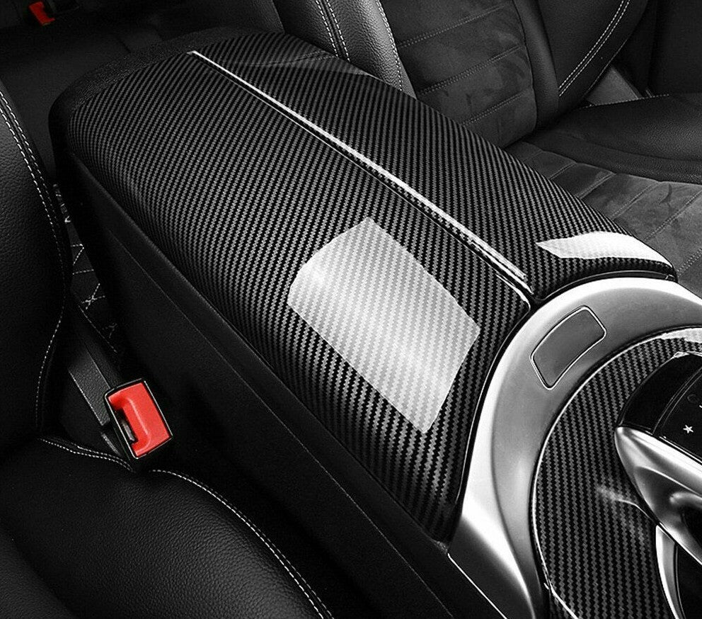 Passend für Mittelkonsole Aufbewahrungsbox Armlehne Blende Passend Für Mercedes Benz W213