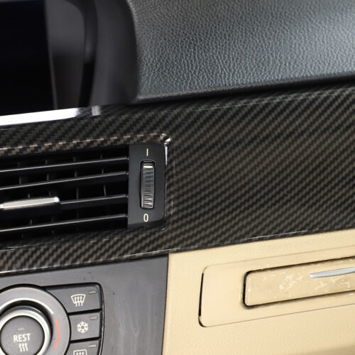 Passend für BMW 3er E90 Armaturenbrett Blenden Abdeckung Carbon