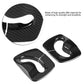 Passend für BMW 5 series F10 2011-16 Gurt Blenden Abdeckungen Rahmen Carbon