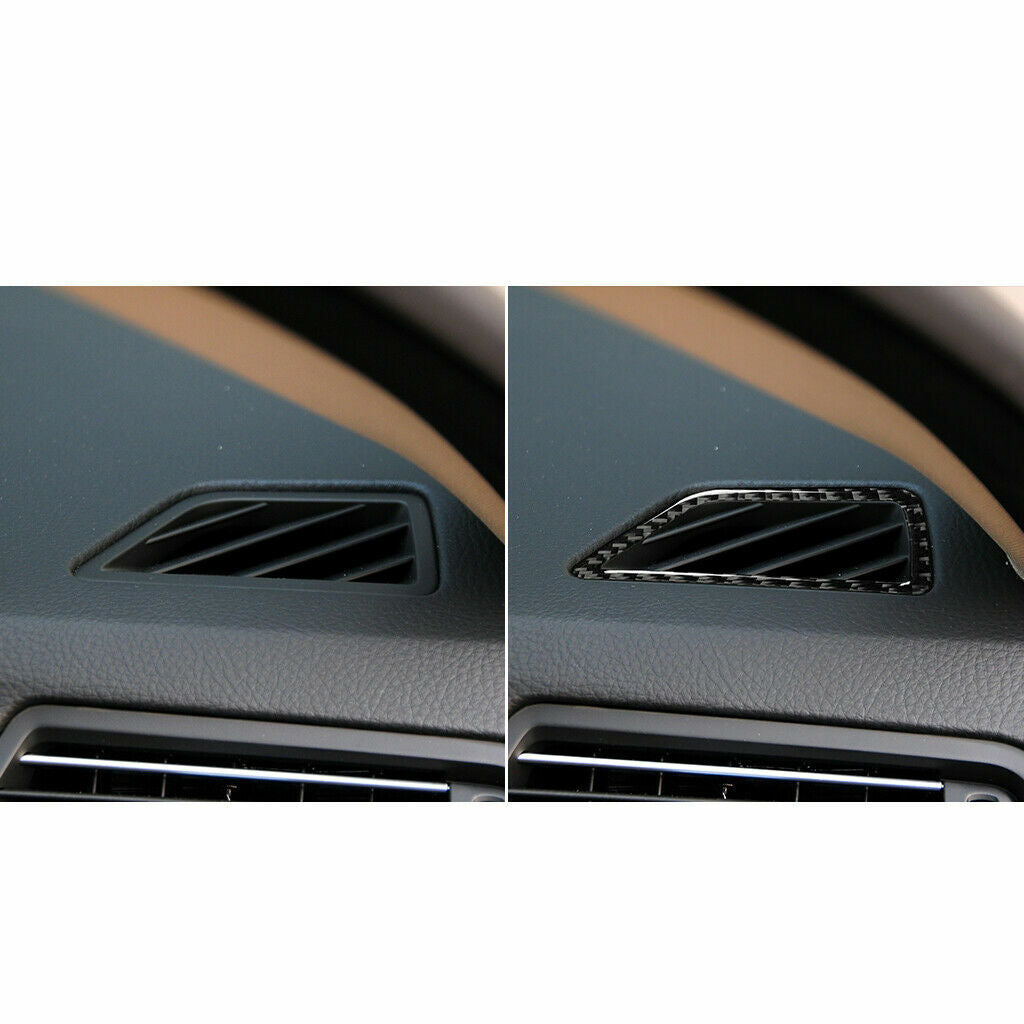 Passend für BMW 5 F10 Lüftung Zierblenden Rahmen Blenden Carbon