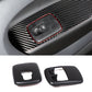 Passend für Smart 453 16-21 Fensterheber Blenden Abdeckung Carbon
