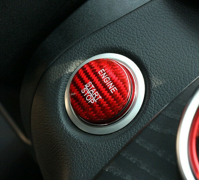 Passend für Mercedes A B C GLC CLA GLA GL Start Stop Knopf Schalter Blende Rot