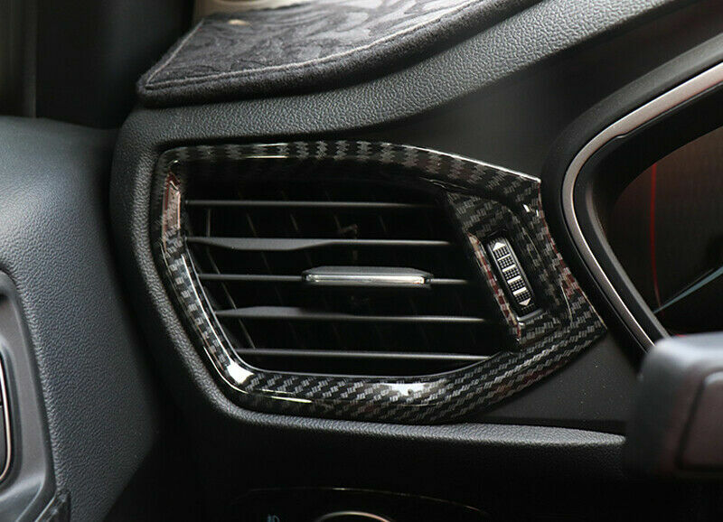 Passend für Ford Focus MK4 Kohlefaser Zierrahmen Klimaanlage Lüftung Blenden