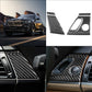 Passend für BMW X5 E70 X6 E71 Start Stop Blenden Rahmen Carbon
