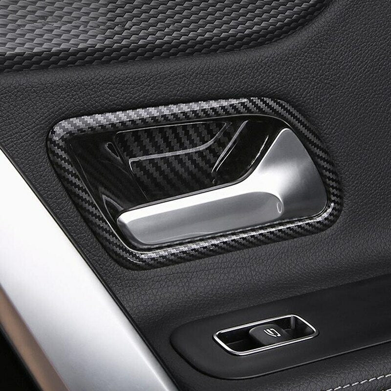 Passend für Mercedes Benz A Klasse W177 Carbon Blende Türgriff Abdeckung Schutz