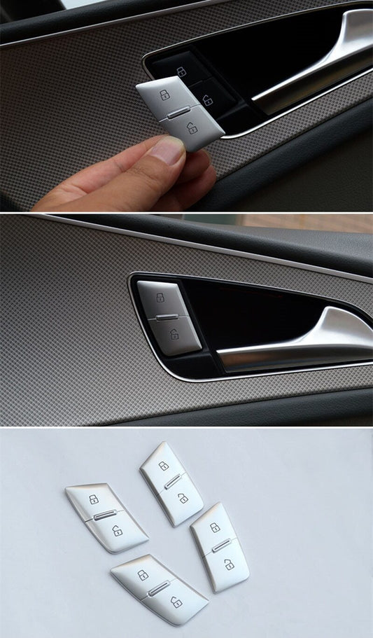Passend für Audi A6 C7 2012-18 Tür Schalter Blenden Abdeckung Tuning