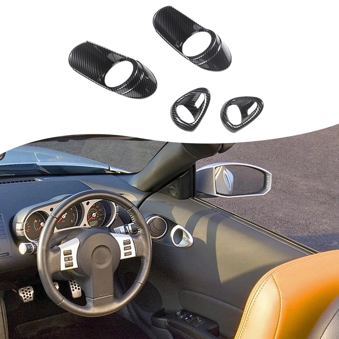 Passend für Nissan 350Z 2003-2006 Türgriff Blende