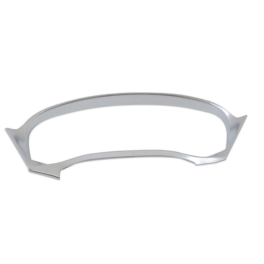 Passend für BMW X3 G01 X4 G02 Tacho Blende Rahmen Cockpit Anzeige Silber Chrom