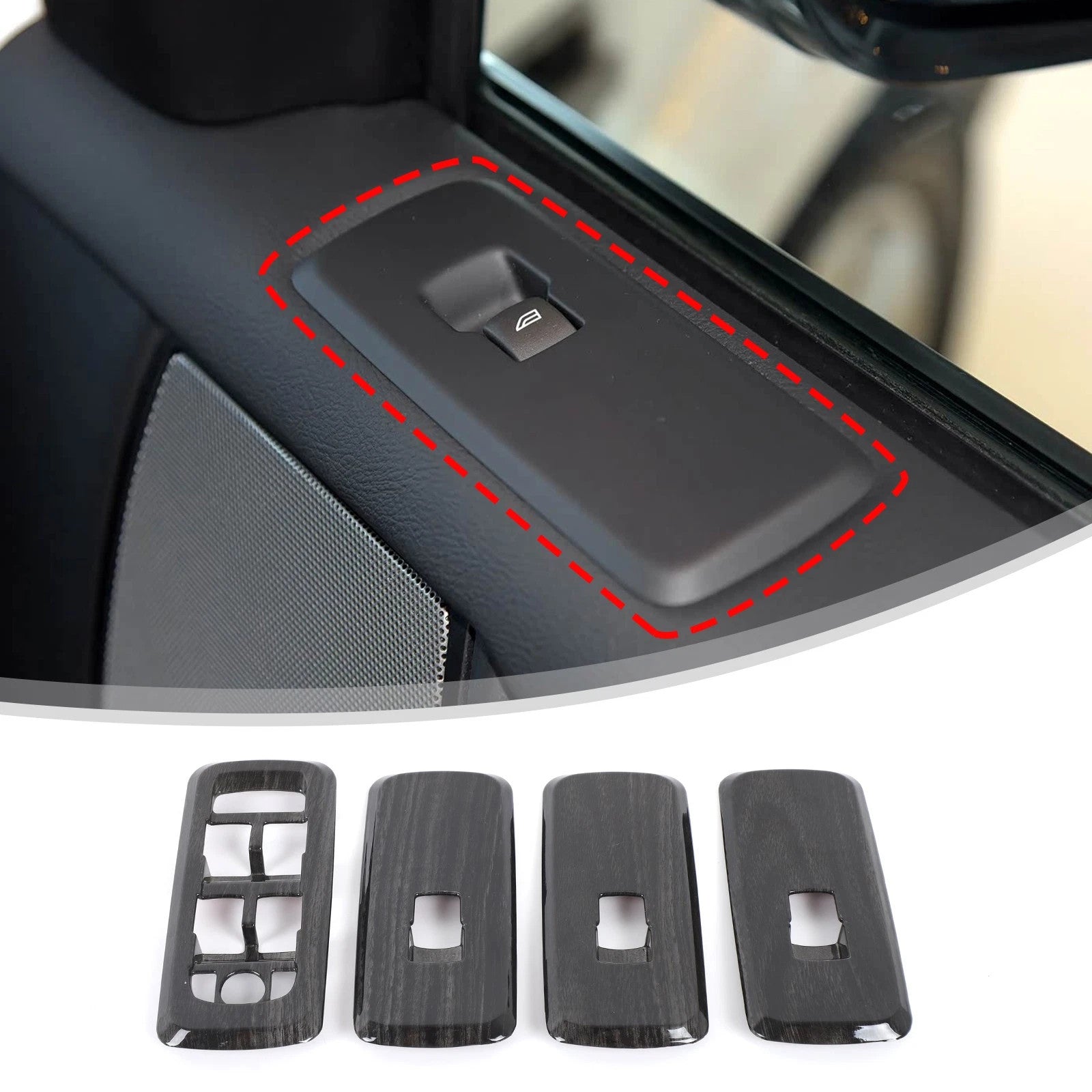 Passend für Range Rover Sport 10-16 Fensterheber Blende