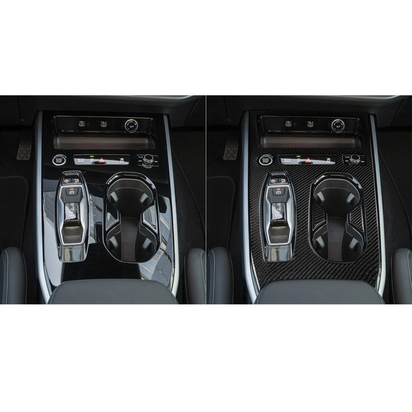 Passend für Audi A5 A6 2025-2026 Mittelkonsole Rahmen Abdeckung Blenden