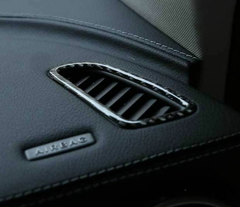 Passend für Mercedes Benz W205 GLC Luftauslass Rahmen Blenden Carbon